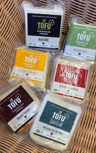 Tofu frais et bio Locadelice à La Compagnie Fermière Mérignac