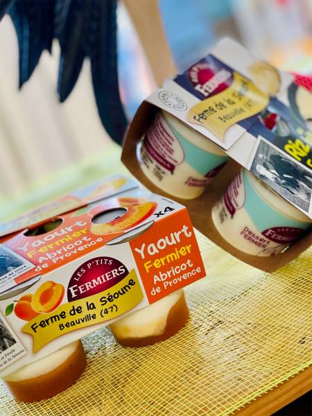Ferme de la Séoune : un yaourt artisanal de producteur local